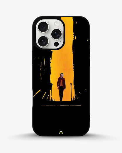 Dark Alley Clown Phone Case - Moody Minimalist Art Print for iPhone, Samsung, Pixel, OnePlus & Vivo
