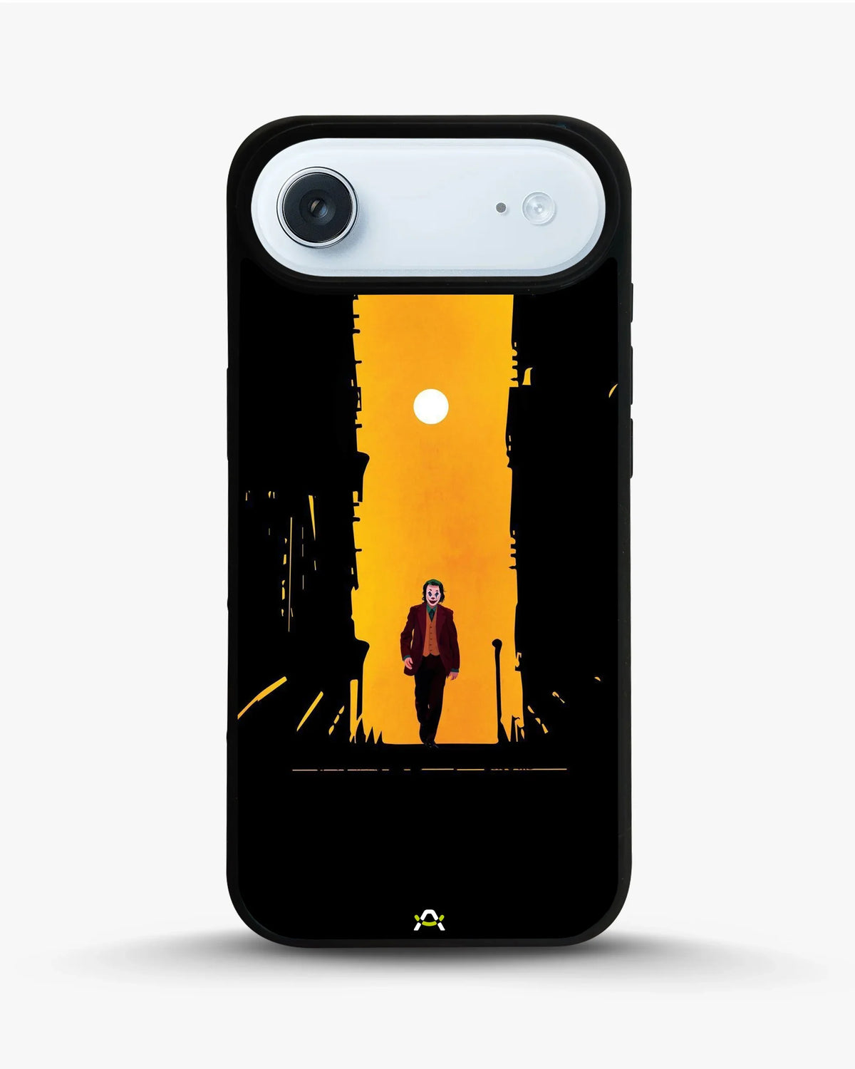 Dark Alley Clown Phone Case - Moody Minimalist Art Print for iPhone, Samsung, Pixel, OnePlus & Vivo