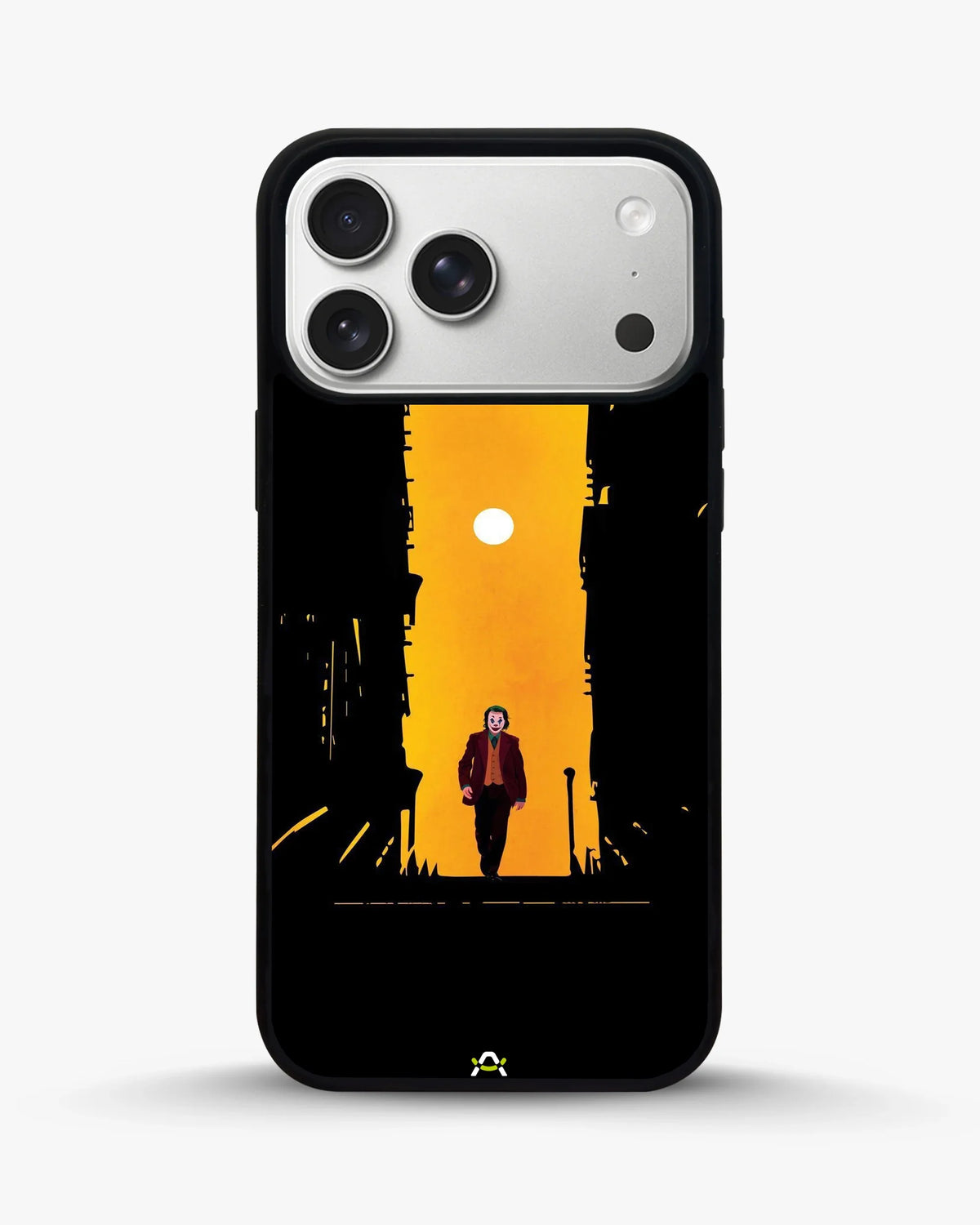 Dark Alley Clown Phone Case - Moody Minimalist Art Print for iPhone, Samsung, Pixel, OnePlus & Vivo