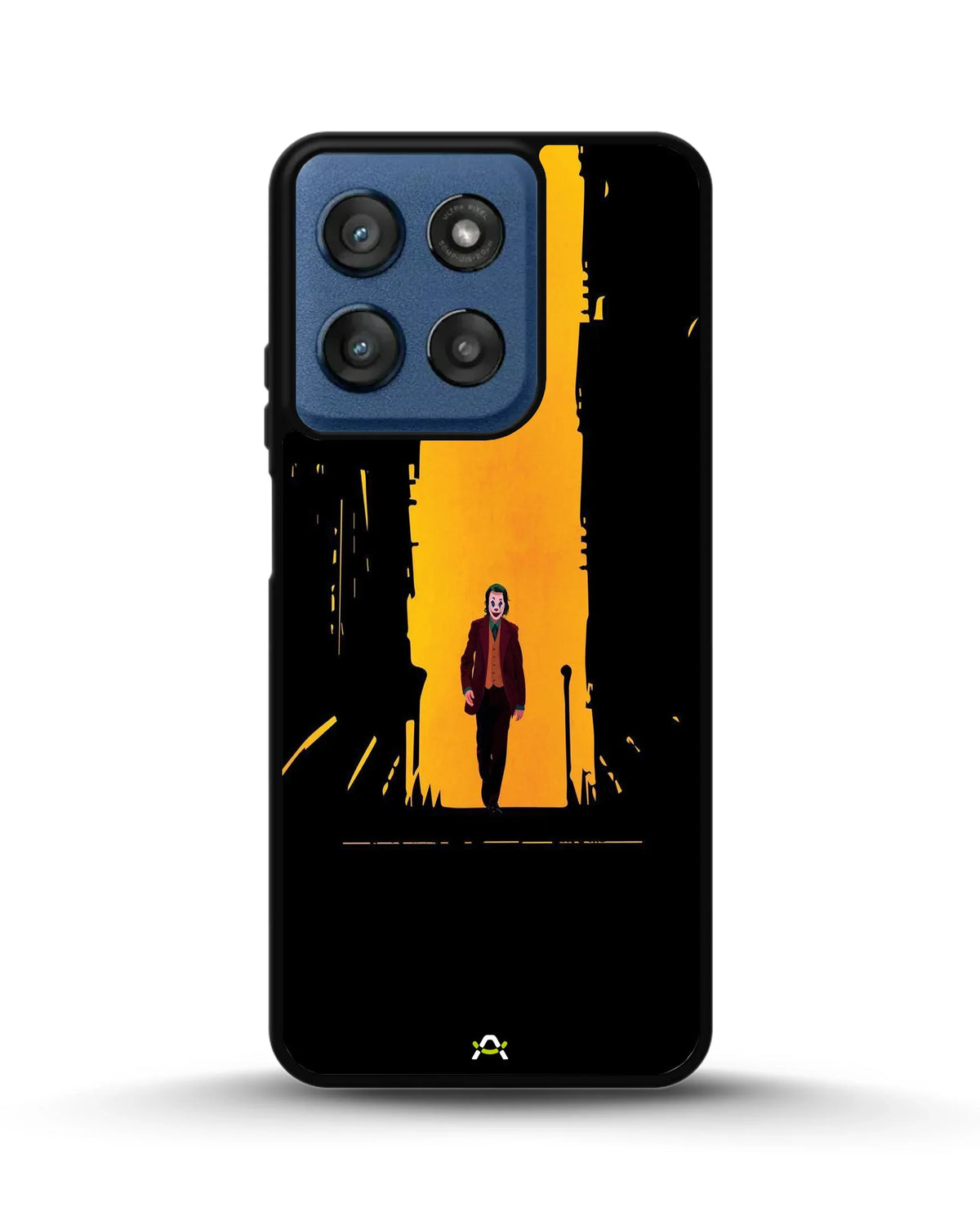 Dark Alley Clown Phone Case - Moody Minimalist Art Print for iPhone, Samsung, Pixel, OnePlus & Vivo