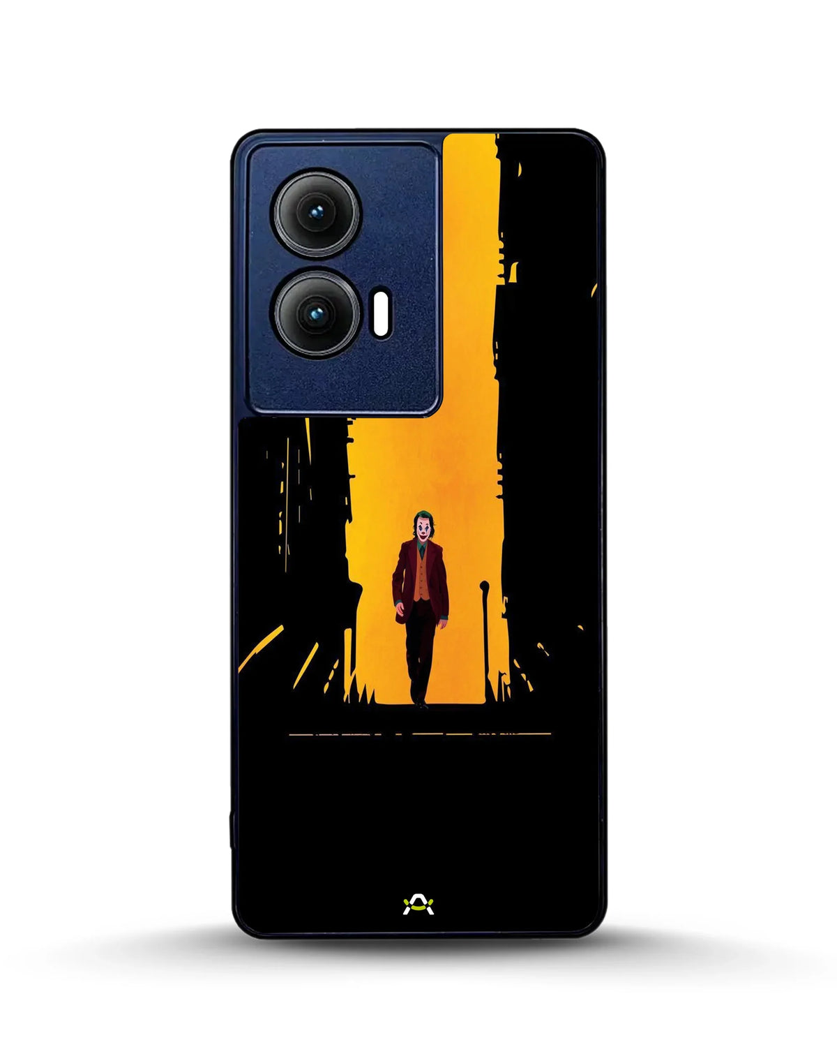 Dark Alley Clown Phone Case - Moody Minimalist Art Print for iPhone, Samsung, Pixel, OnePlus & Vivo