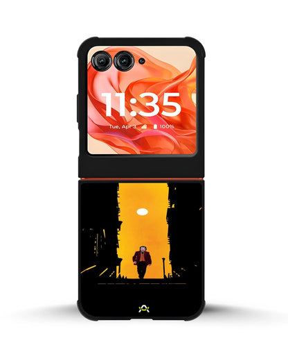 Dark Alley Clown Phone Case - Moody Minimalist Art Print for iPhone, Samsung, Pixel, OnePlus & Vivo