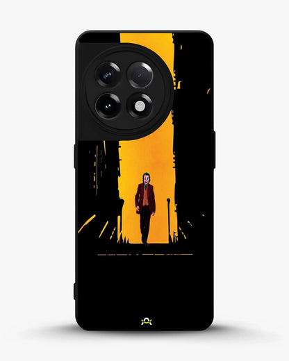 Dark Alley Clown Phone Case - Moody Minimalist Art Print for iPhone, Samsung, Pixel, OnePlus & Vivo
