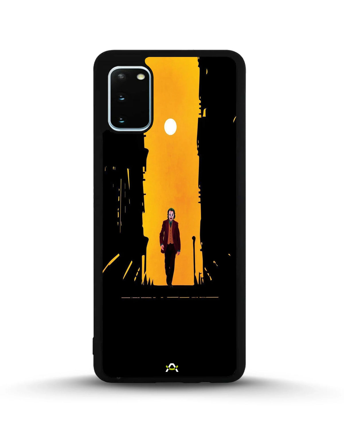 Dark Alley Clown Phone Case - Moody Minimalist Art Print for iPhone, Samsung, Pixel, OnePlus & Vivo