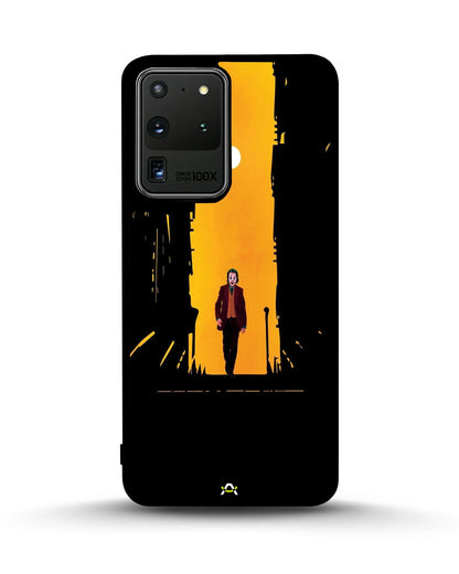 Dark Alley Clown Phone Case - Moody Minimalist Art Print for iPhone, Samsung, Pixel, OnePlus & Vivo