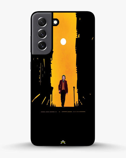 Dark Alley Clown Phone Case - Moody Minimalist Art Print for iPhone, Samsung, Pixel, OnePlus & Vivo