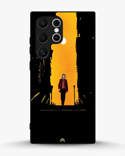 Dark Alley Clown Phone Case - Moody Minimalist Art Print for iPhone, Samsung, Pixel, OnePlus & Vivo