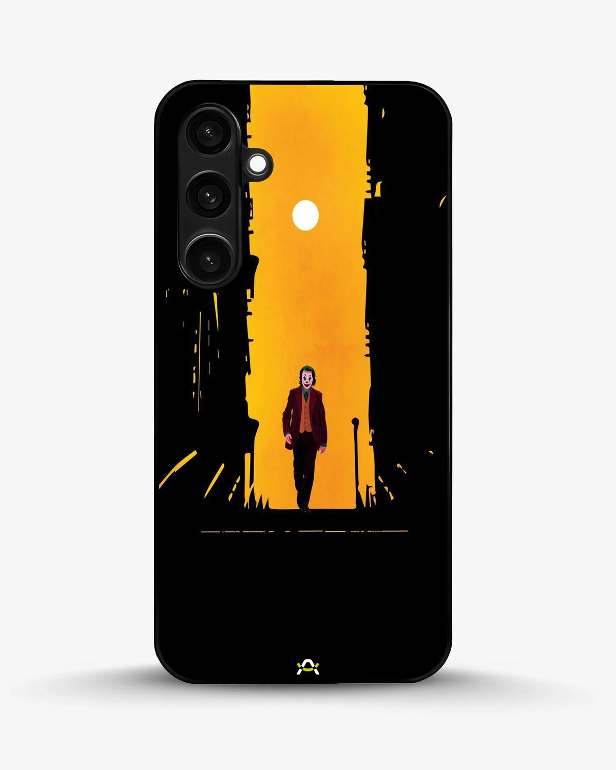 Dark Alley Clown Phone Case - Moody Minimalist Art Print for iPhone, Samsung, Pixel, OnePlus & Vivo