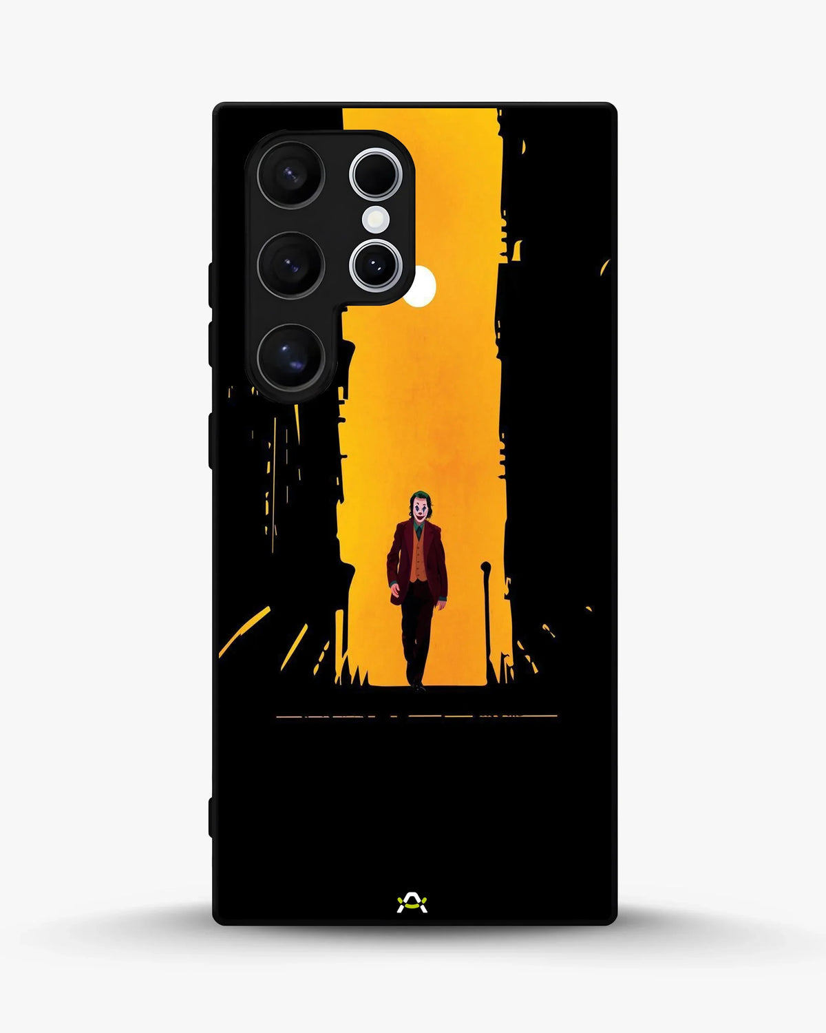 Dark Alley Clown Phone Case - Moody Minimalist Art Print for iPhone, Samsung, Pixel, OnePlus & Vivo