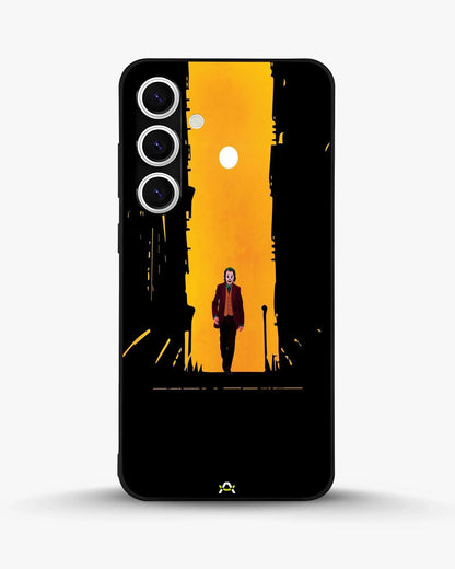 Dark Alley Clown Phone Case - Moody Minimalist Art Print for iPhone, Samsung, Pixel, OnePlus & Vivo