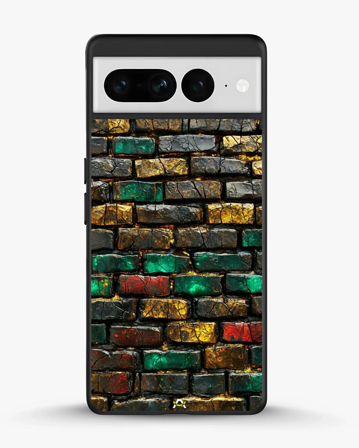Colorful Brick Wall Phone Case - Multicolor Urban Pattern for iPhone, Samsung, Pixel, OnePlus & Vivo