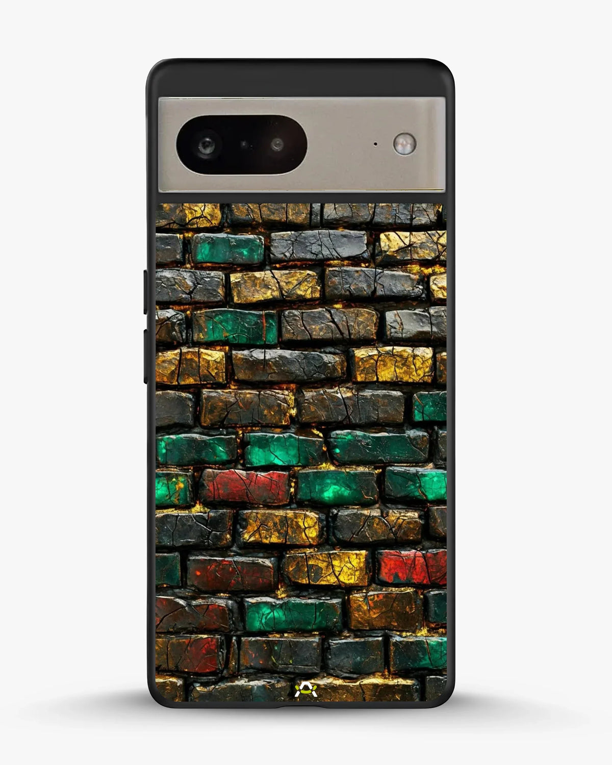 Colorful Brick Wall Phone Case - Multicolor Urban Pattern for iPhone, Samsung, Pixel, OnePlus & Vivo