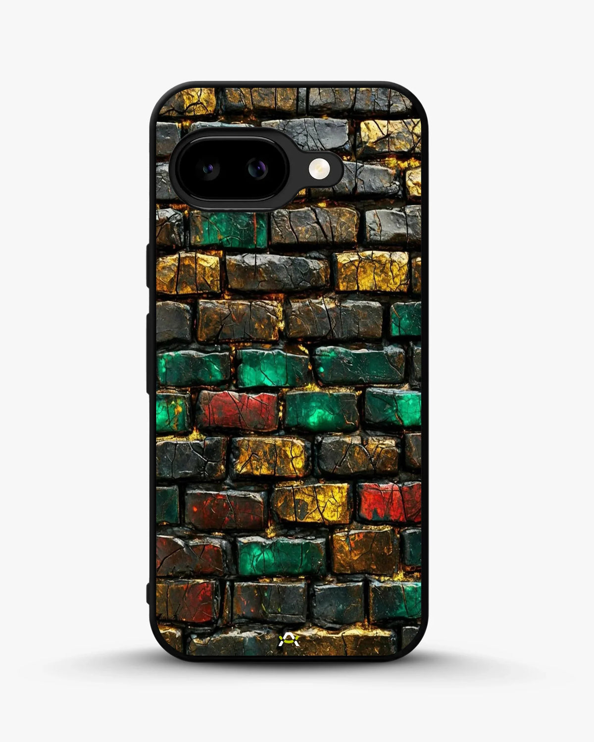 Colorful Brick Wall Phone Case - Multicolor Urban Pattern for iPhone, Samsung, Pixel, OnePlus & Vivo