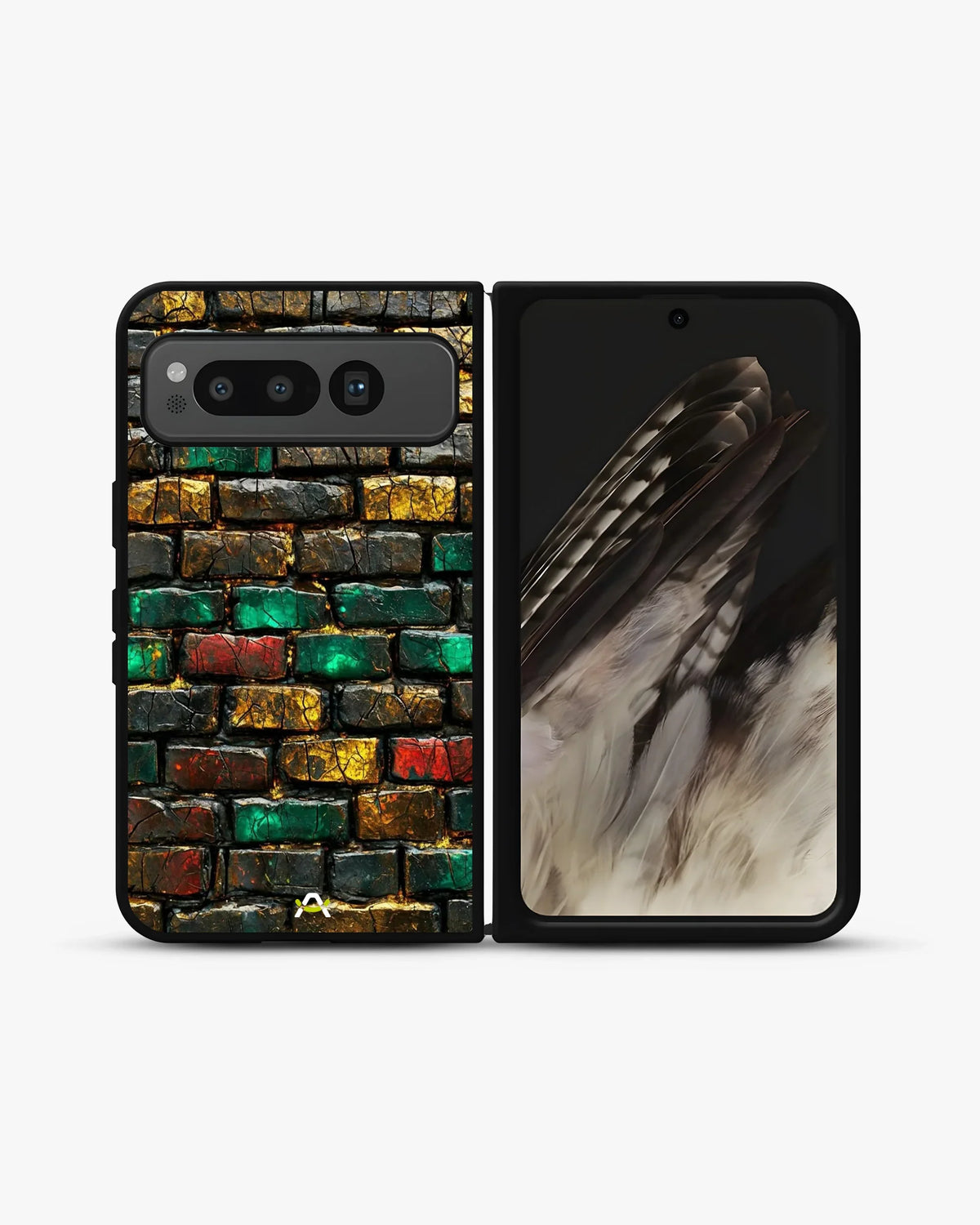Colorful Brick Wall Phone Case - Multicolor Urban Pattern for iPhone, Samsung, Pixel, OnePlus & Vivo