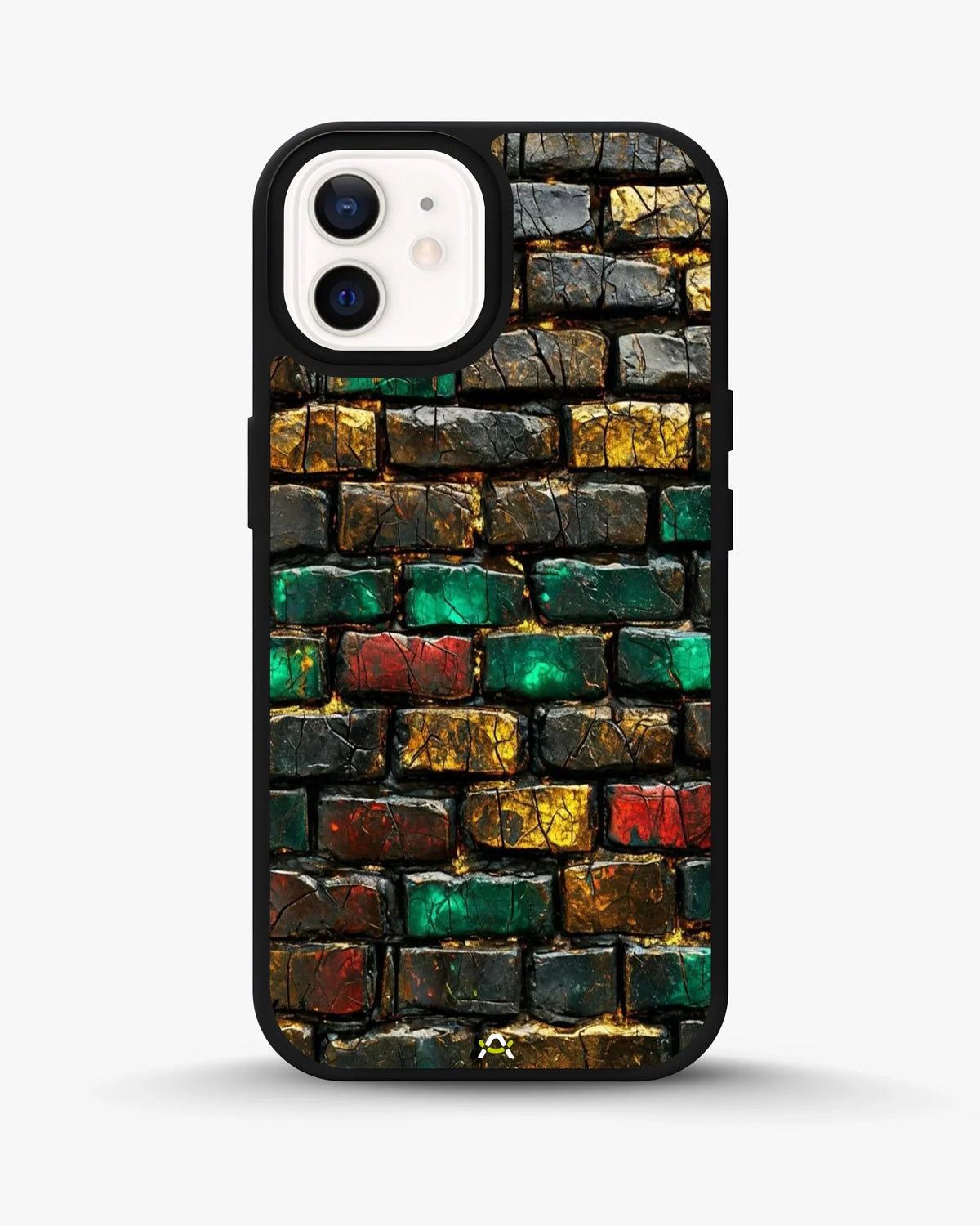 Colorful Brick Wall Phone Case - Multicolor Urban Pattern for iPhone, Samsung, Pixel, OnePlus & Vivo