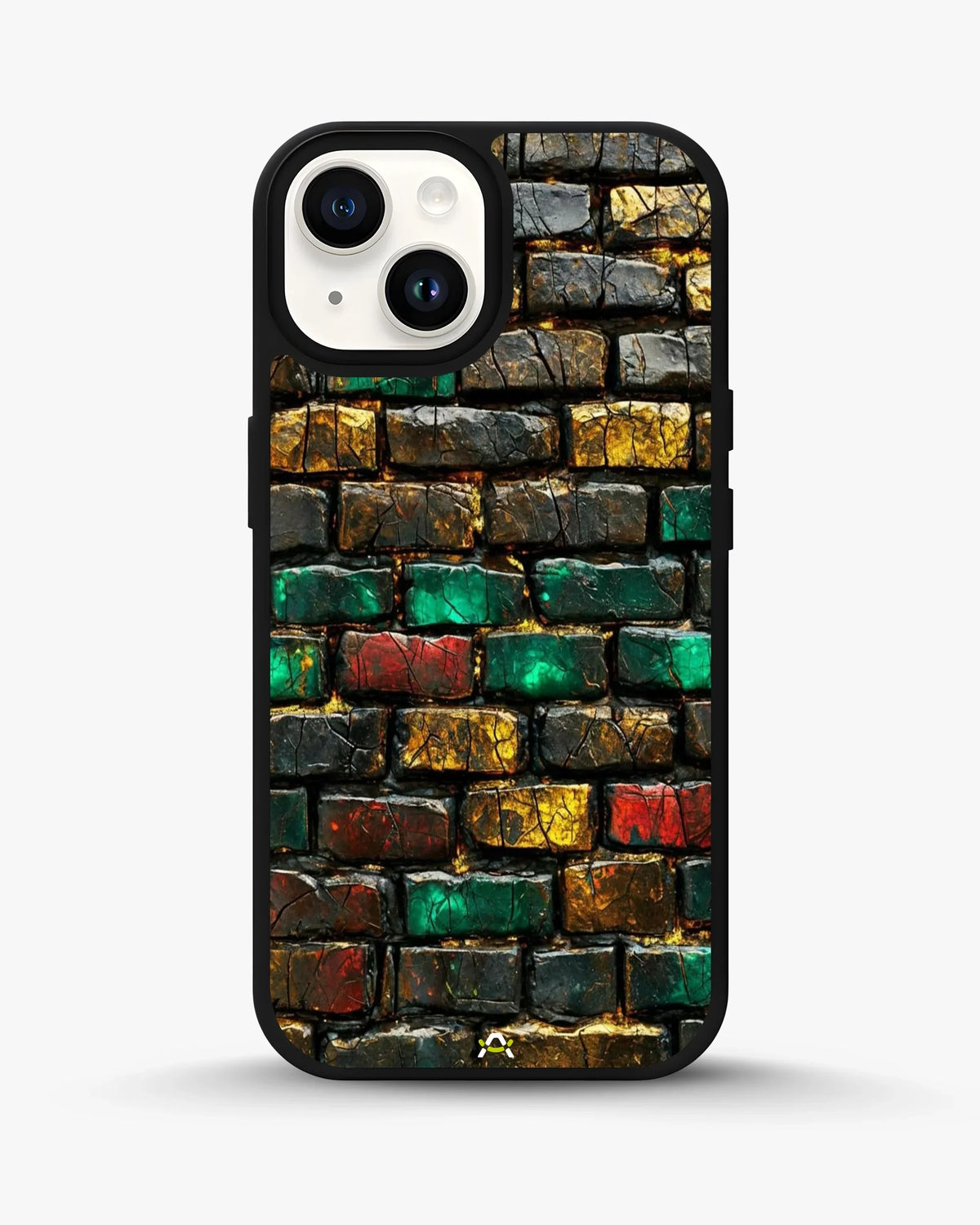 Colorful Brick Wall Phone Case - Multicolor Urban Pattern for iPhone, Samsung, Pixel, OnePlus & Vivo