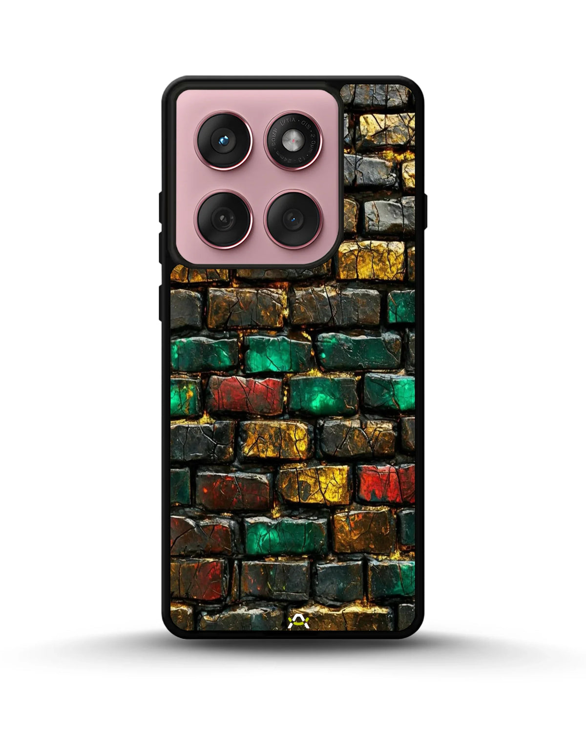 Colorful Brick Wall Phone Case - Multicolor Urban Pattern for iPhone, Samsung, Pixel, OnePlus & Vivo