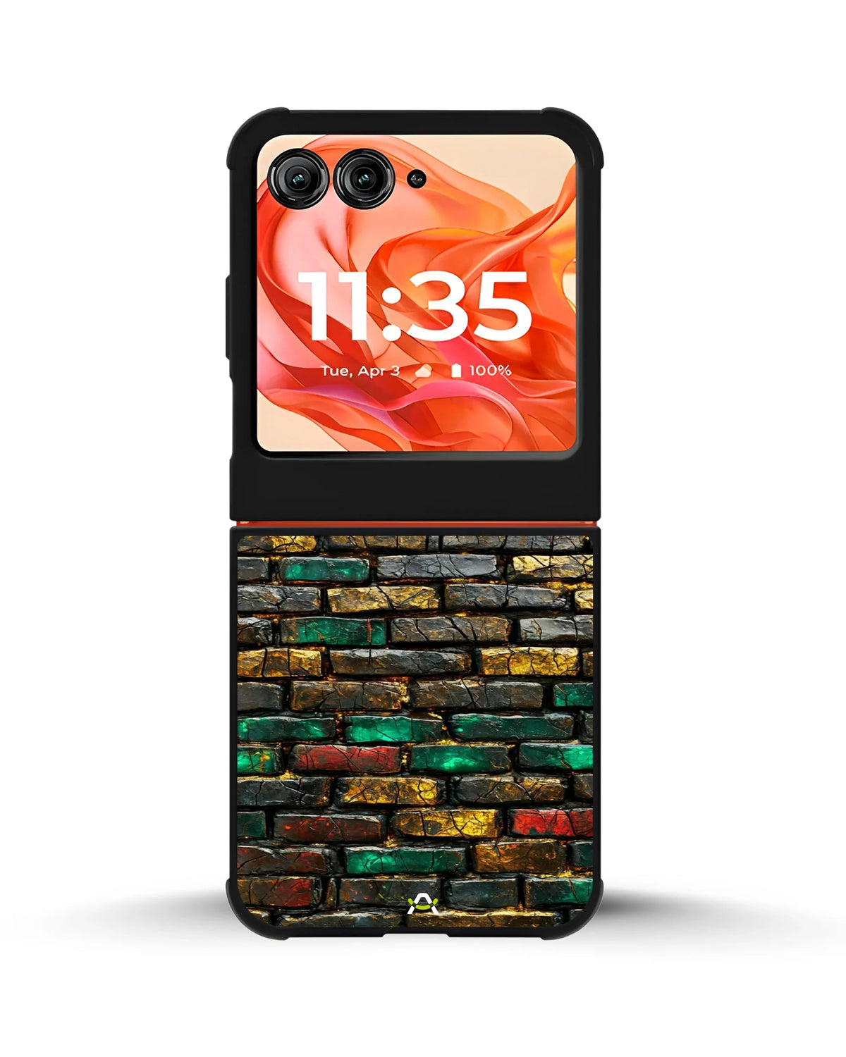 Colorful Brick Wall Phone Case - Multicolor Urban Pattern for iPhone, Samsung, Pixel, OnePlus & Vivo