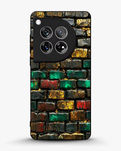 Colorful Brick Wall Phone Case - Multicolor Urban Pattern for iPhone, Samsung, Pixel, OnePlus & Vivo