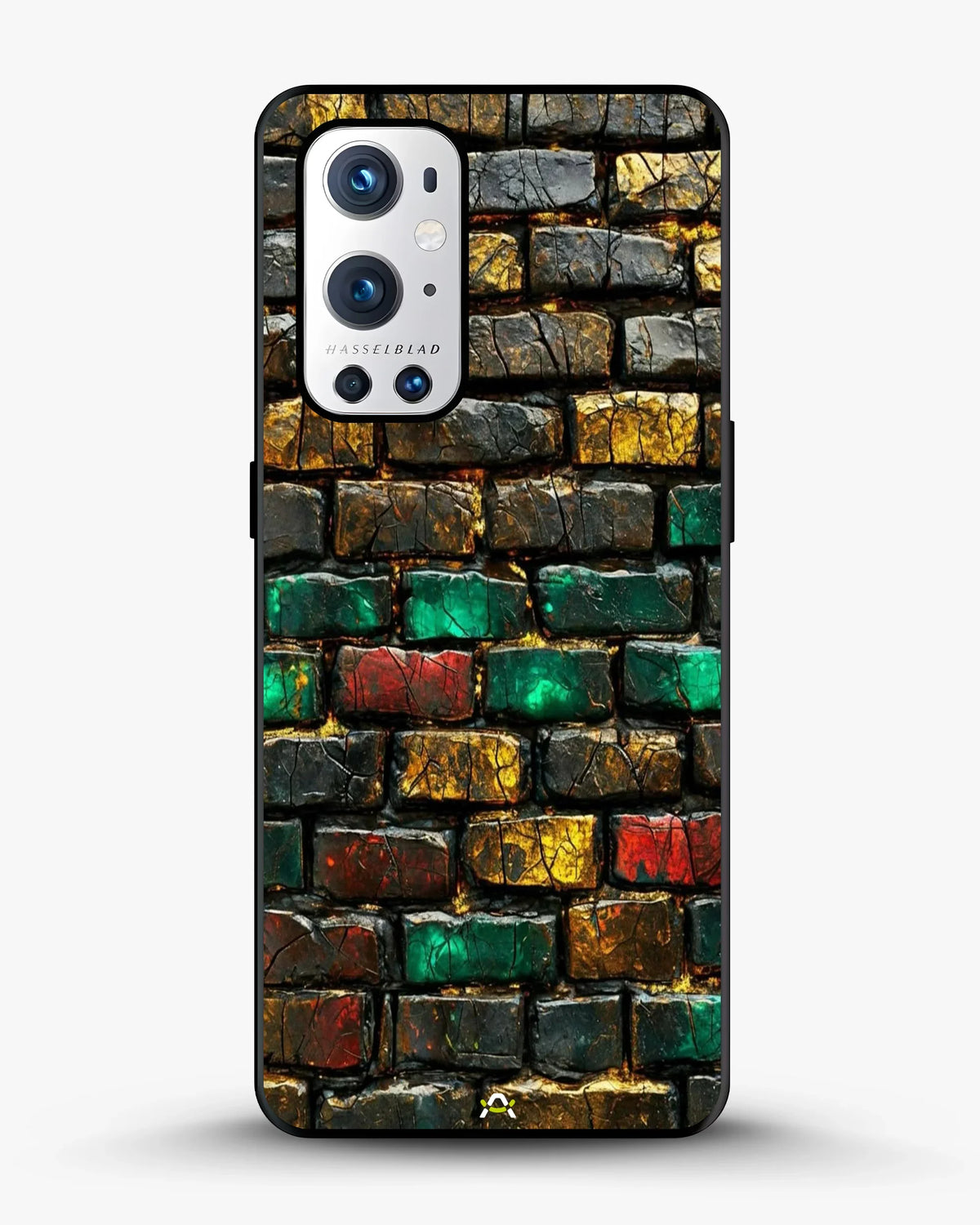Colorful Brick Wall Phone Case - Multicolor Urban Pattern for iPhone, Samsung, Pixel, OnePlus & Vivo