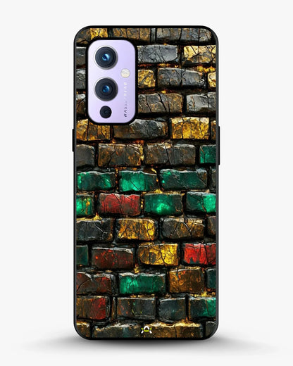 Colorful Brick Wall Phone Case - Multicolor Urban Pattern for iPhone, Samsung, Pixel, OnePlus & Vivo