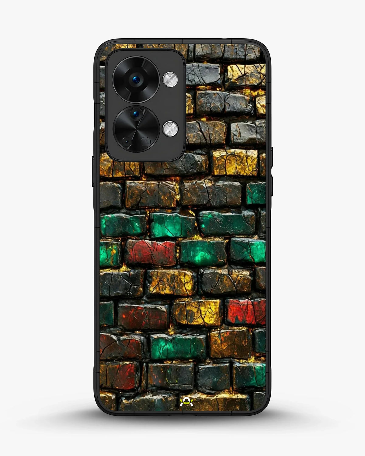 Colorful Brick Wall Phone Case - Multicolor Urban Pattern for iPhone, Samsung, Pixel, OnePlus & Vivo