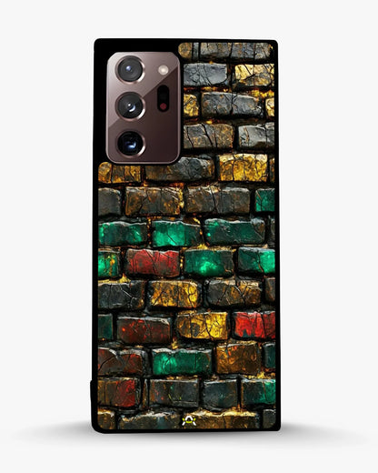 Colorful Brick Wall Phone Case - Multicolor Urban Pattern for iPhone, Samsung, Pixel, OnePlus & Vivo