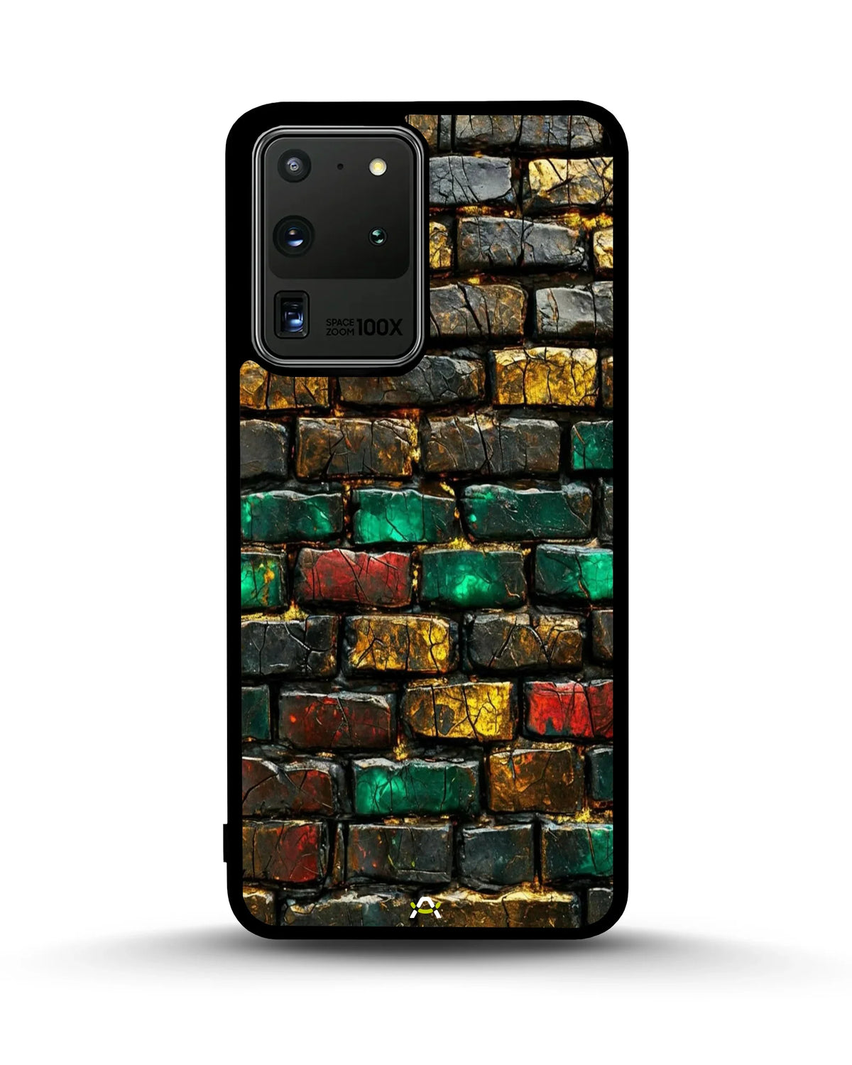 Colorful Brick Wall Phone Case - Multicolor Urban Pattern for iPhone, Samsung, Pixel, OnePlus & Vivo