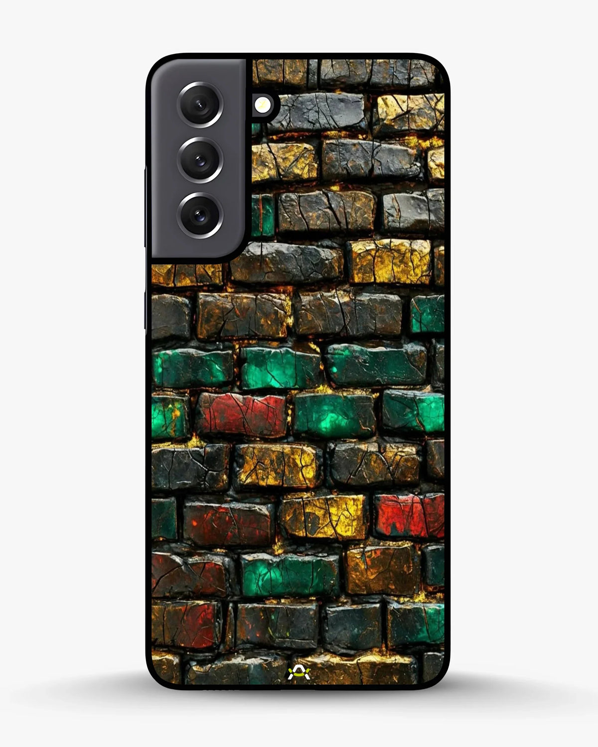 Colorful Brick Wall Phone Case - Multicolor Urban Pattern for iPhone, Samsung, Pixel, OnePlus & Vivo