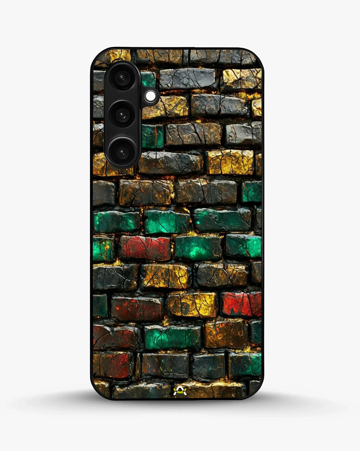 Colorful Brick Wall Phone Case - Multicolor Urban Pattern for iPhone, Samsung, Pixel, OnePlus & Vivo