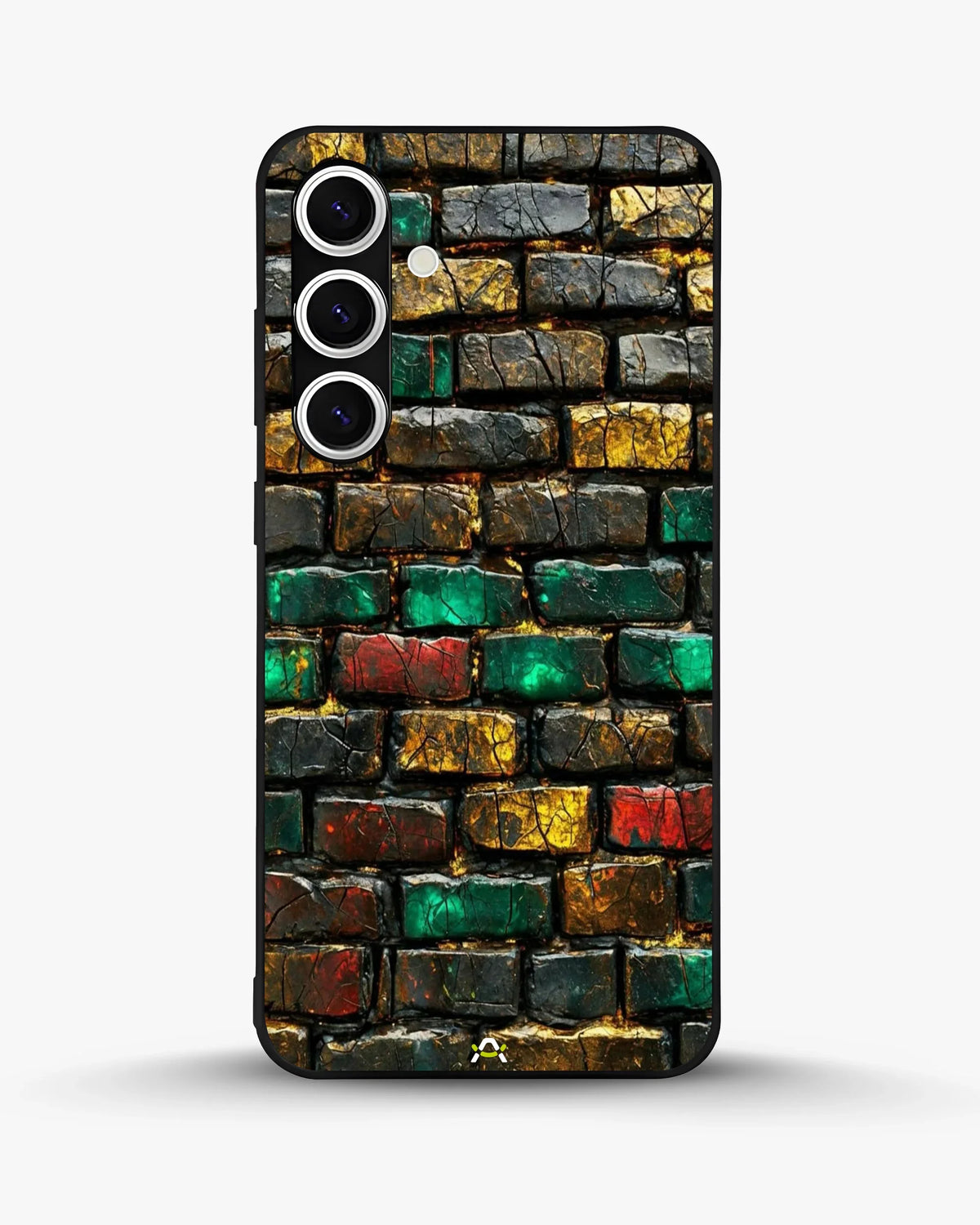 Colorful Brick Wall Phone Case - Multicolor Urban Pattern for iPhone, Samsung, Pixel, OnePlus & Vivo