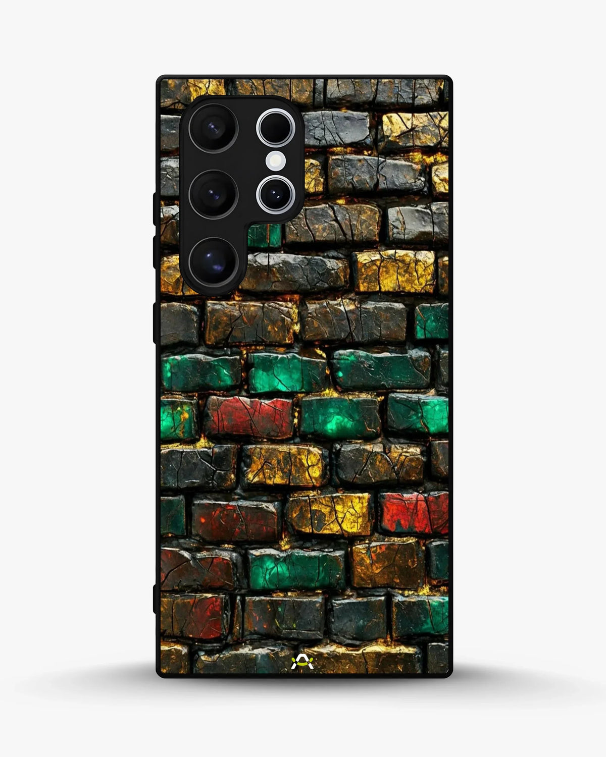 Colorful Brick Wall Phone Case - Multicolor Urban Pattern for iPhone, Samsung, Pixel, OnePlus & Vivo