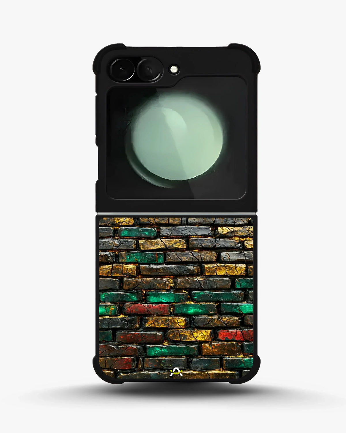 Colorful Brick Wall Phone Case - Multicolor Urban Pattern for iPhone, Samsung, Pixel, OnePlus & Vivo