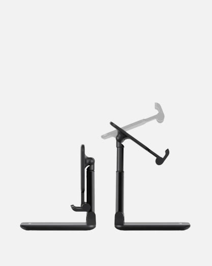Esoulk EH40 Adjustable Foldable Mobile & Tablet Stand – Black