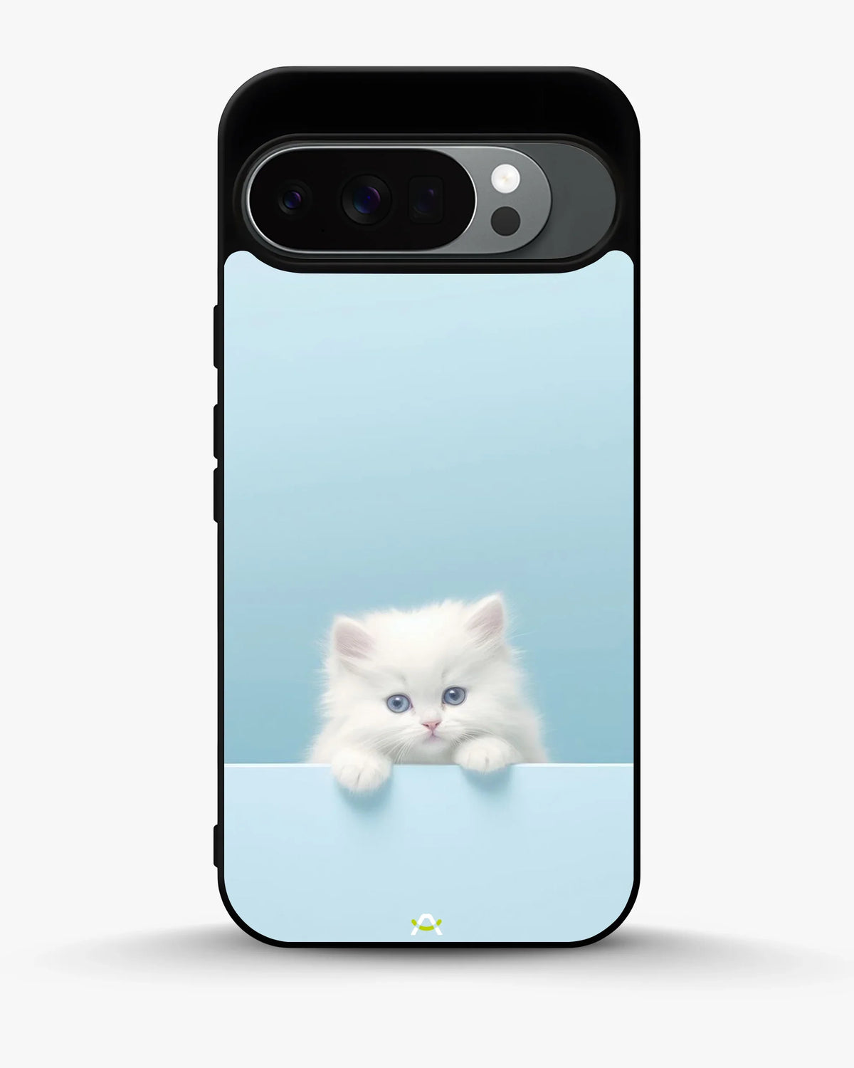 Fluffy Kitten Face Phone Case - Cute Baby Blue Print for iPhone, Samsung, Pixel, OnePlus & Vivo