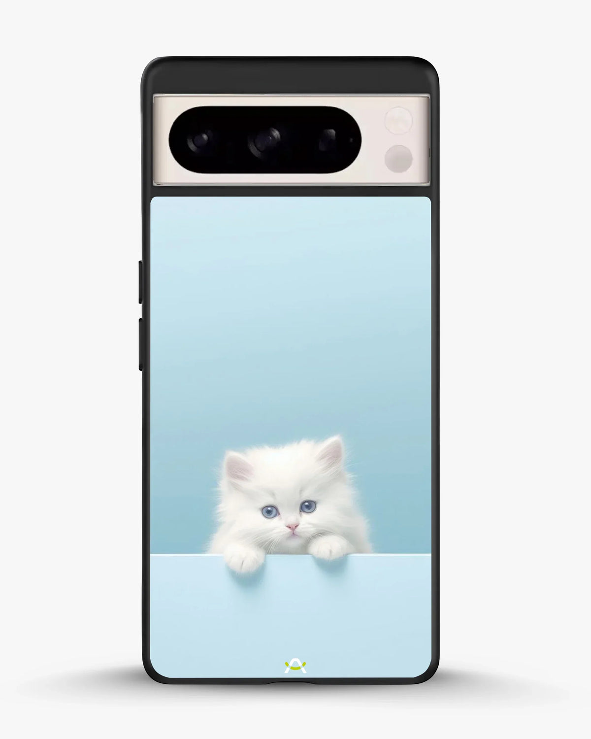 Fluffy Kitten Face Phone Case - Cute Baby Blue Print for iPhone, Samsung, Pixel, OnePlus & Vivo