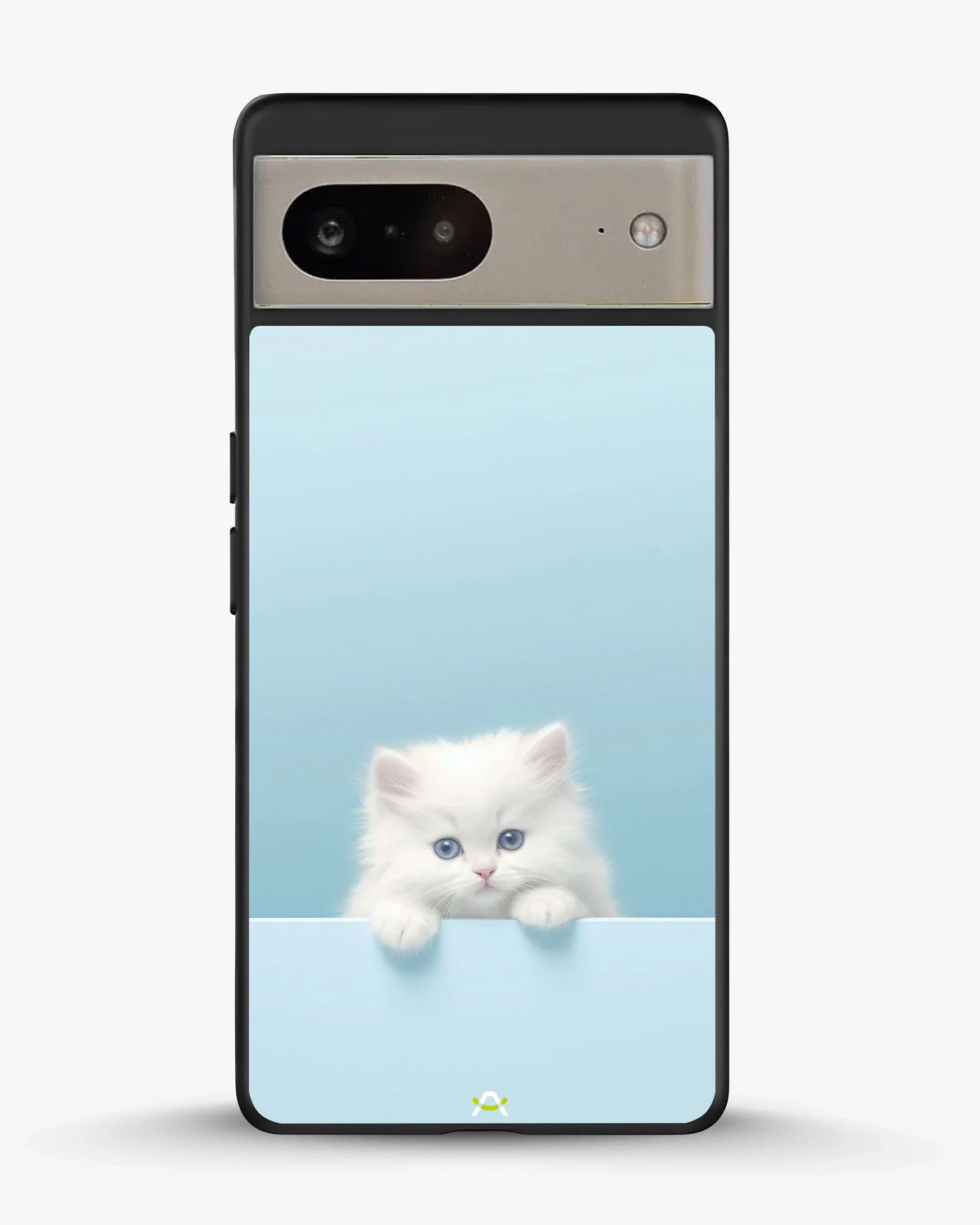 Fluffy Kitten Face Phone Case - Cute Baby Blue Print for iPhone, Samsung, Pixel, OnePlus & Vivo