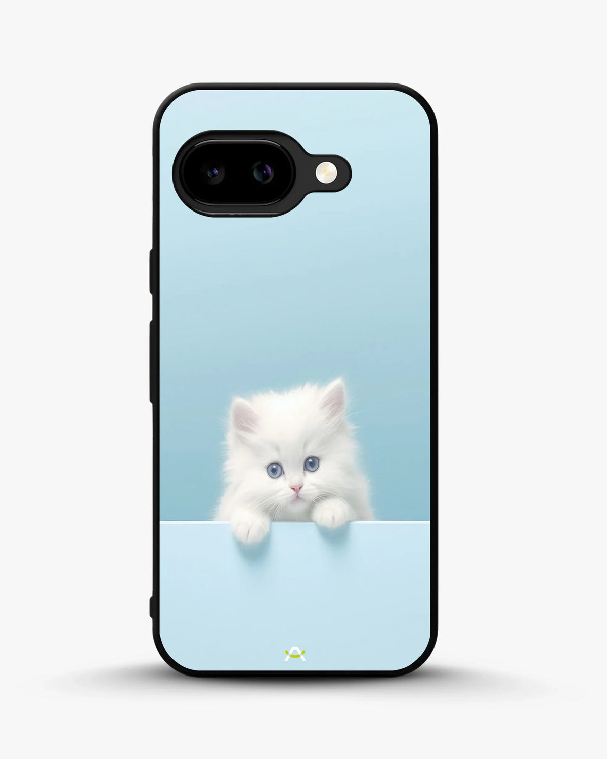 Fluffy Kitten Face Phone Case - Cute Baby Blue Print for iPhone, Samsung, Pixel, OnePlus & Vivo