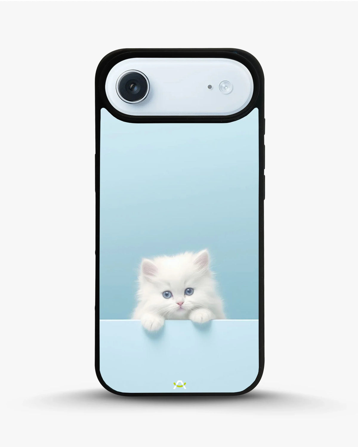 Fluffy Kitten Face Phone Case - Cute Baby Blue Print for iPhone, Samsung, Pixel, OnePlus & Vivo