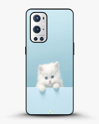 Fluffy Kitten Face Phone Case - Cute Baby Blue Print for iPhone, Samsung, Pixel, OnePlus & Vivo