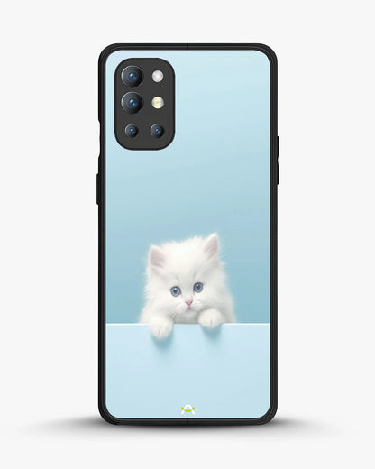 Fluffy Kitten Face Phone Case - Cute Baby Blue Print for iPhone, Samsung, Pixel, OnePlus & Vivo