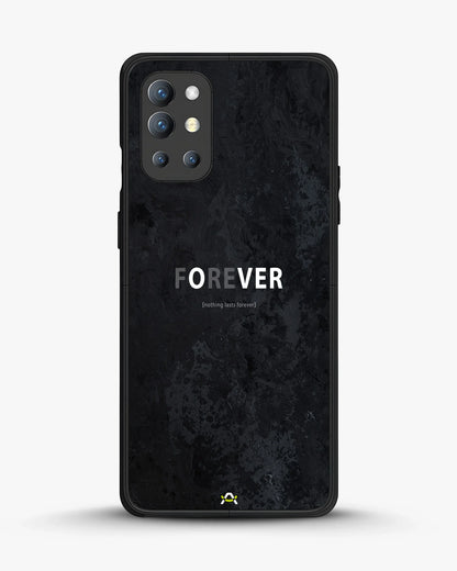 Forever Typography Phone Case - Charcoal Statement Print for iPhone, Samsung, Pixel, OnePlus & Vivo