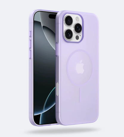 Frosted Ultra-Thin iPhone Case with MagSafe – Matte, 0.35 mm - Purple