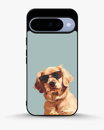 Cool Sunglass Dog Phone Case – Glossy Printed Phone Case for iPhone, Samsung, Pixel & OnePlus