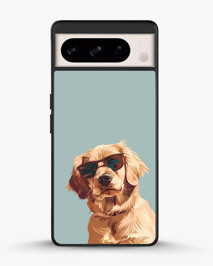 Cool Sunglass Dog Phone Case – Glossy Printed Phone Case for iPhone, Samsung, Pixel & OnePlus
