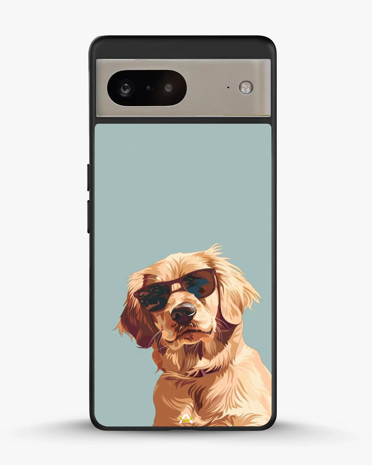 Cool Sunglass Dog Phone Case – Glossy Printed Phone Case for iPhone, Samsung, Pixel & OnePlus