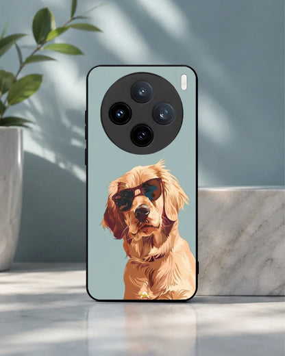 Cool Sunglass Dog Phone Case – Glossy Printed Phone Case for iPhone, Samsung, Pixel & OnePlus