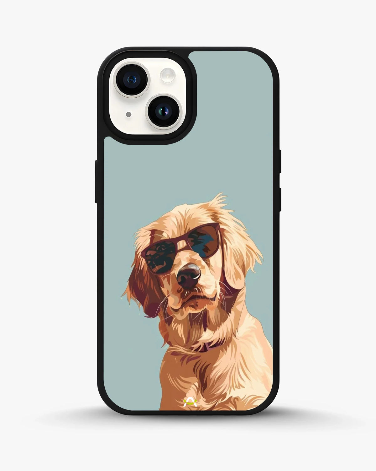 Cool Sunglass Dog Phone Case – Glossy Printed Phone Case for iPhone, Samsung, Pixel & OnePlus