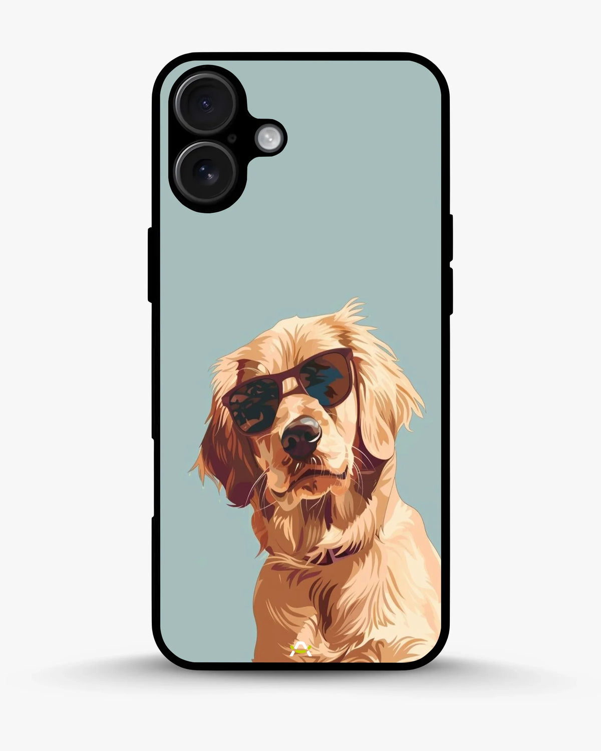 Cool Sunglass Dog Phone Case – Glossy Printed Phone Case for iPhone, Samsung, Pixel & OnePlus