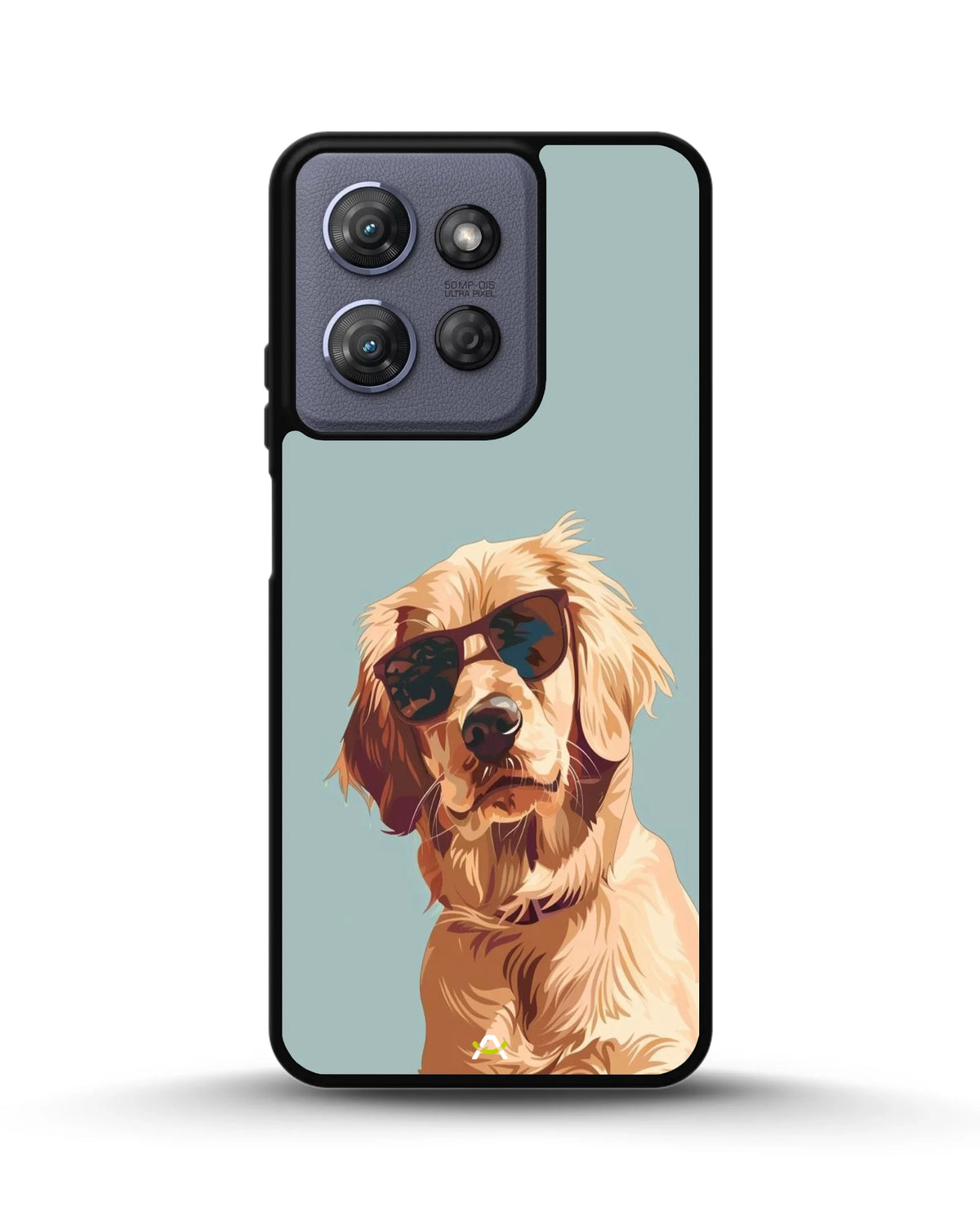 Cool Sunglass Dog Phone Case – Glossy Printed Phone Case for iPhone, Samsung, Pixel & OnePlus